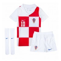 Croatia Luka Modric #10 Replica Home Minikit Euro 2024 Short Sleeve (+ pants)